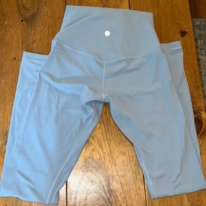 Lululemon Align leggings light blue